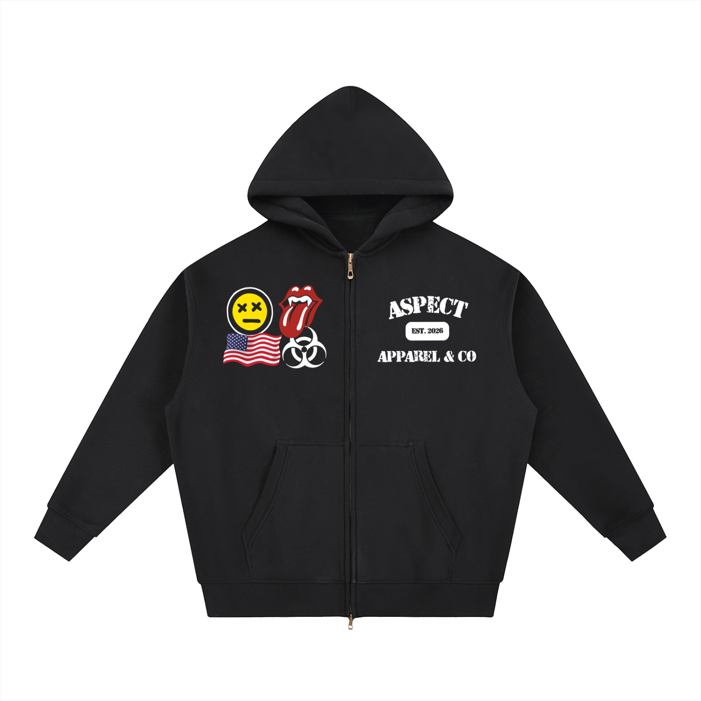 Apparel & Co Zip Hoodie